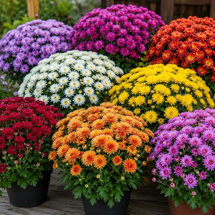 Chrysanthemums (Garden Mums)