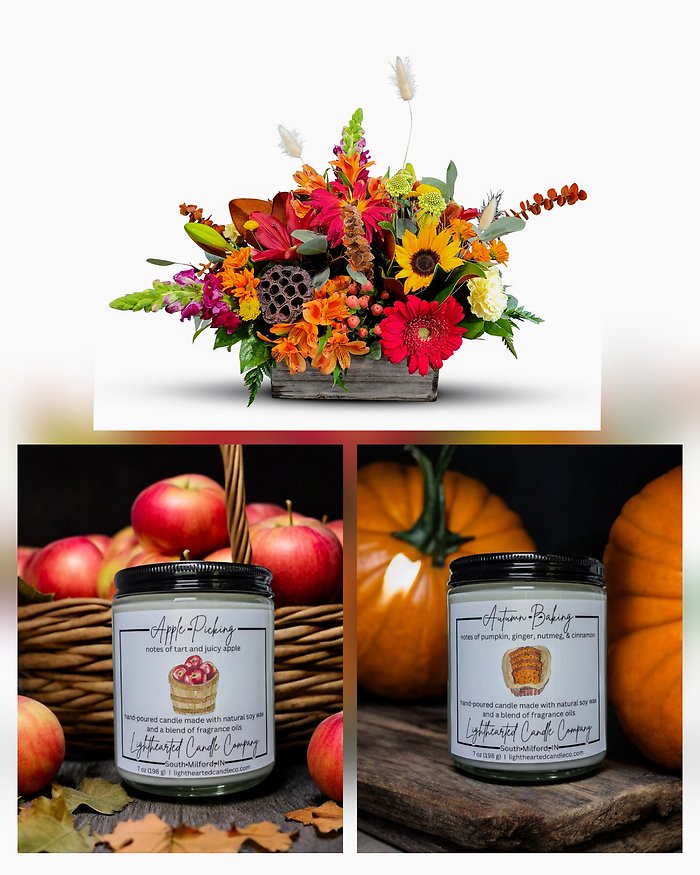 Fall Into Love Gift Set-Wooden Box Designer&#39;s Choice