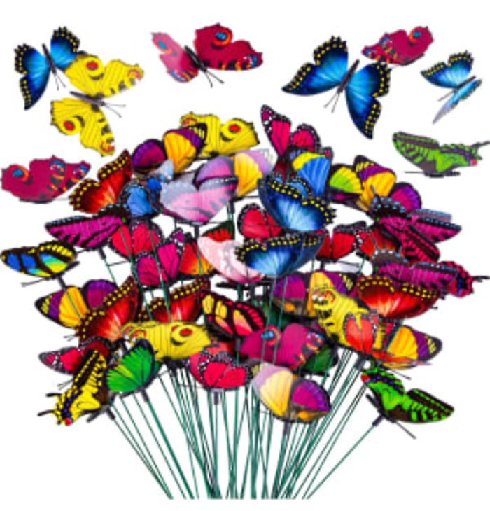 2-3\" Butterfly Pick -Feathered