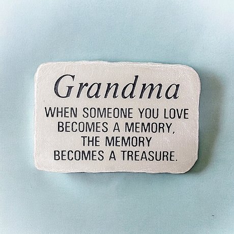 Grandma Memorial Stone
