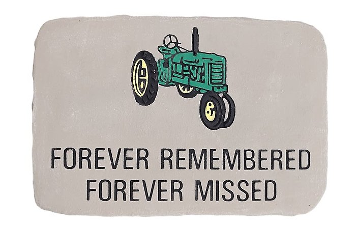 Forever Remembered Memorial Stone