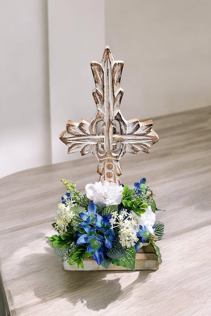 Carved Wooden Cross