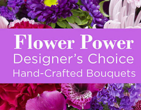 All Purple Designer&#39;s Choice Flower Arrangement