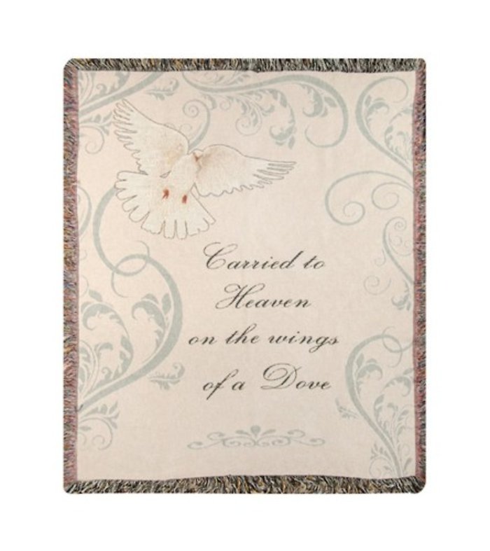 Carried to Heaven Sympathy Blanket